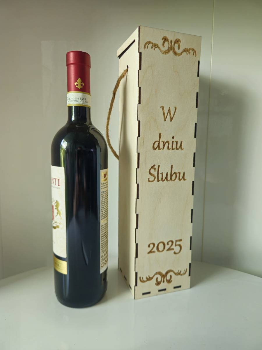 Personalizowany prezent / pamiątka z drewna - 1
